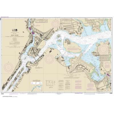 NOAA Chart 12339: East River Tallman Island to Queensboro Bridge