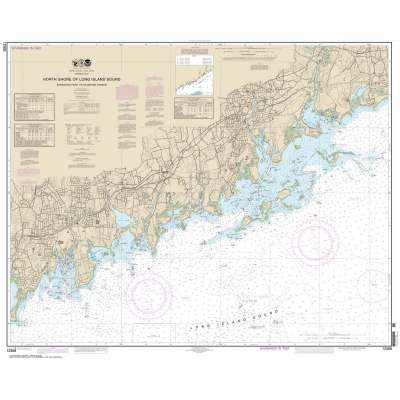 Atlantic Coast Charts :NOAA Chart 12368: North Shore of Long Island Sound Sherwood Point to Stamford Harbor