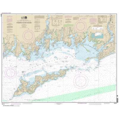 HISTORICAL NOAA Chart 13214: Fishers Island Sound