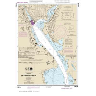Atlantic Coast NOAA Charts :NOAA Chart 13225: Providence Harbor