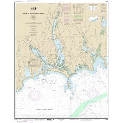 Atlantic Coast NOAA Charts :NOAA Chart 13228: Westport River and Approaches