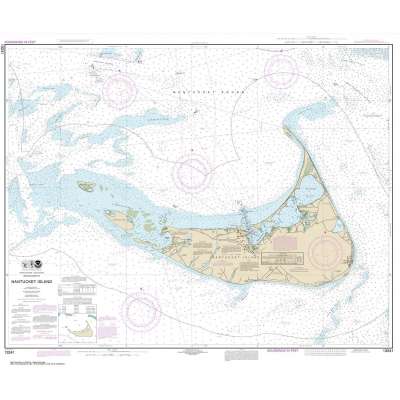 Atlantic Coast NOAA Charts :NOAA Chart 13241: Nantucket Island