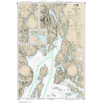 HISTORICAL NOAA Chart 13309: Penobscot River;Belfast Harbor