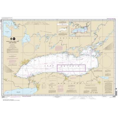 HISTORICAL NOAA Chart 14800: Lake Ontario