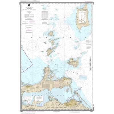 NOAA Chart 14844: Islands in Lake Erie;Put-In-Bay