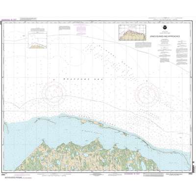 NOAA Chart 16062: Jones Islands and approaches