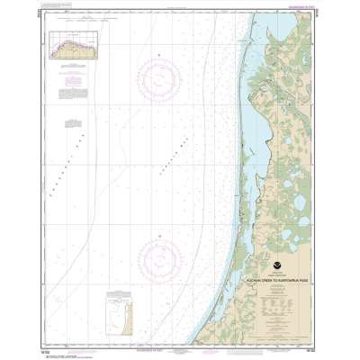 HISTORICAL NOAA Chart 16102: Kuchiak River to Kukpowruk Pass