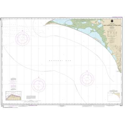 HISTORICAL NOAA Chart 16124: Cape Thompson to Point Hope