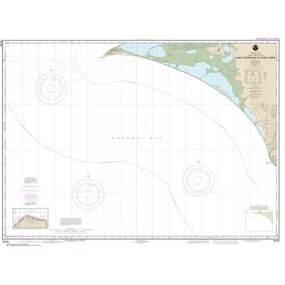 HISTORICAL NOAA Chart 16124: Cape Thompson to Point Hope