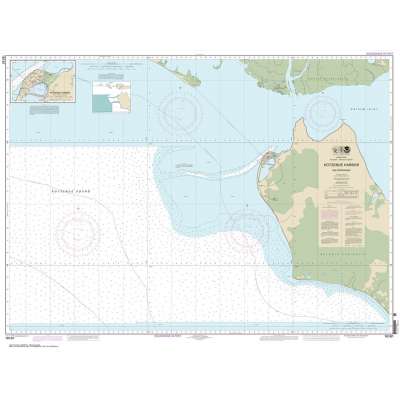 HISTORICAL NOAA Chart 16161: Kotzebue Harbor and Approaches