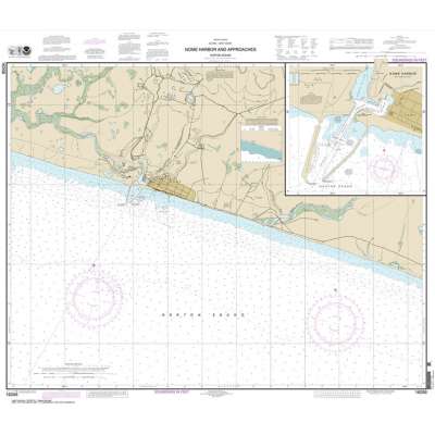 NOAA Chart 16206: Nome Hbr. and approaches: Norton Sound;Nome Harbor