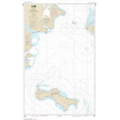 HISTORICAL NOAA Chart 16220: Bering Sea St. Lawrence Island to Bering Strait
