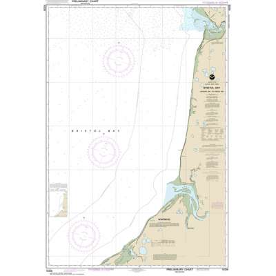HISTORICAL NOAA Chart 16338: Bristol Bay-Ugashik Bay to Egegik Bay