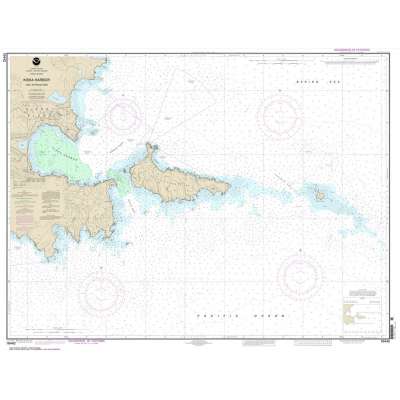 Alaska NOAA Charts :HISTORICAL NOAA Chart 16442: Kiska Harbor and Approaches