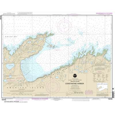 Alaska Charts :HISTORICAL NOAA Chart 16446: Constantine Harbor: Amchitka Island