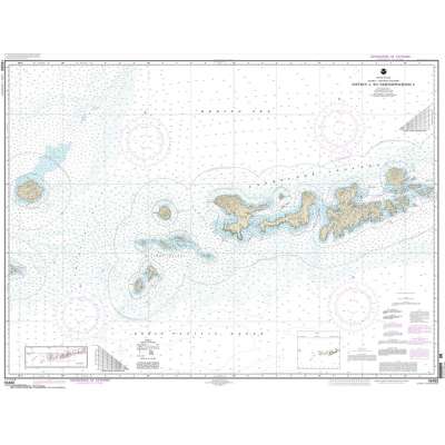 HISTORICAL NOAA Chart 16460: Igitkin ls. to Semisopochnoi Island