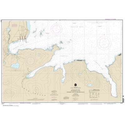 HISTORICAL NOAA Chart 16476: Sweeper Cove: Finger and Scabbard Bays