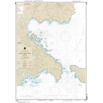 NOAA Chart 16490: Nazan Bay and Amilia Pass
