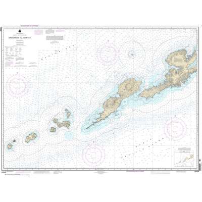 NOAA Chart 16500: Unalaska l. to Amukta l.