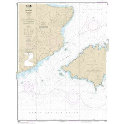 Alaska NOAA Charts :HISTORICAL NOAA Chart 16513: Unalaska Island Umnak Pass and approaches