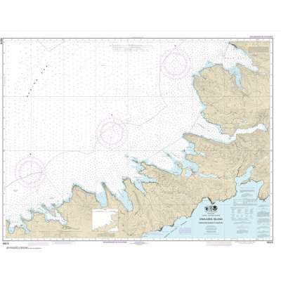 Alaska NOAA Charts :HISTORICAL NOAA Chart 16515: Chernofski Harbor to Skan Bay