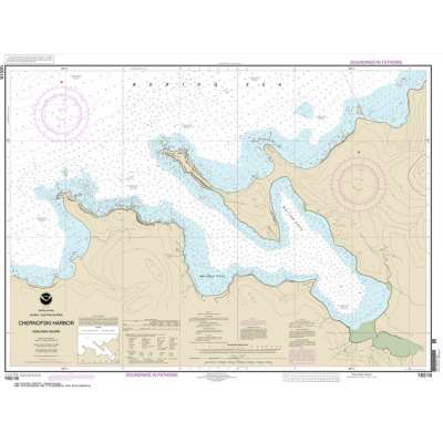 Alaska NOAA Charts :HISTORICAL NOAA Chart 16516: Chernofski Harbor