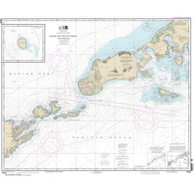 NOAA Chart 16520: Unimak and Akutan Passes and approaches
