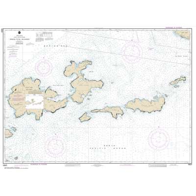 HISTORICAL NOAA Chart 16531: Krenitzan Islands