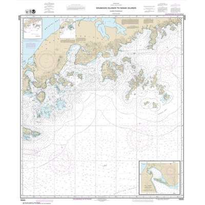 NOAA Chart 16540: Shumagin Islands to Sanak Islands;Mist Harbor