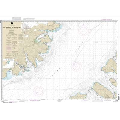 NOAA Chart 16576: Shelikof Strait-Cape Nukshak to Dakavak Bay