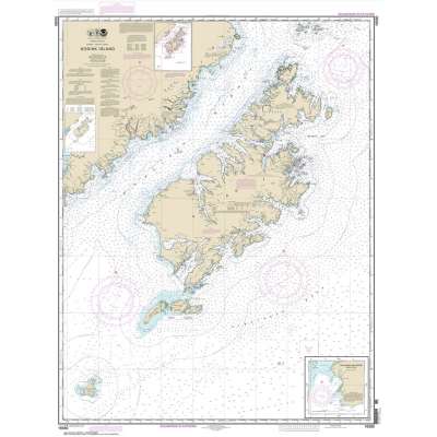 NOAA Chart 16580: Kodiak Island;Southwest Anchorage: Chirikof Island