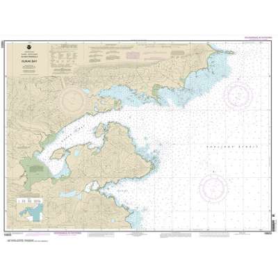 NOAA Chart 16603: Kukak Bay: Alaska Peninsula
