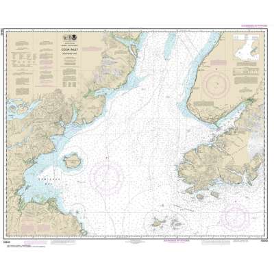 NOAA Chart 16640: Cook Inlet-southern part