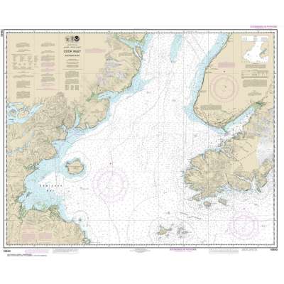 HISTORICAL NOAA Chart 16640: Cook Inlet-southern part