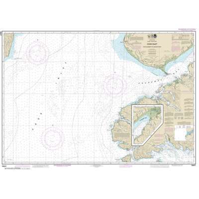 NOAA Chart 16647: Cook Inlet-Cape Elizabeth to Anchor Point
