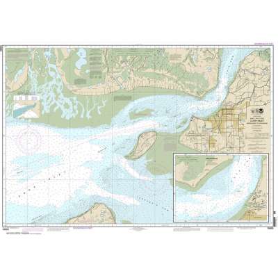 NOAA Chart 16665: Cook Inlet-Approaches to Anchorage;Anchorage