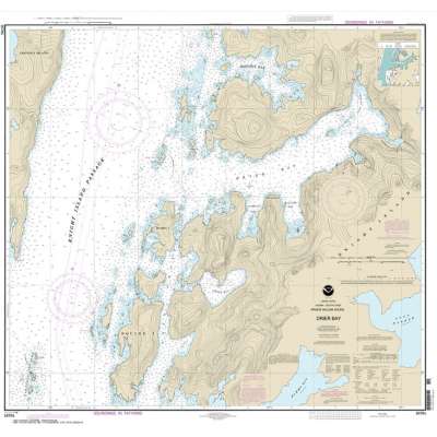 Alaska NOAA Charts :HISTORICAL NOAA Chart 16704: Drier Bay: Prince William Sound