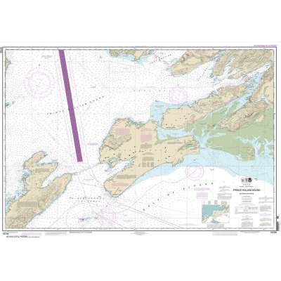 NOAA Chart 16709: Prince William Sound-eastern entrance