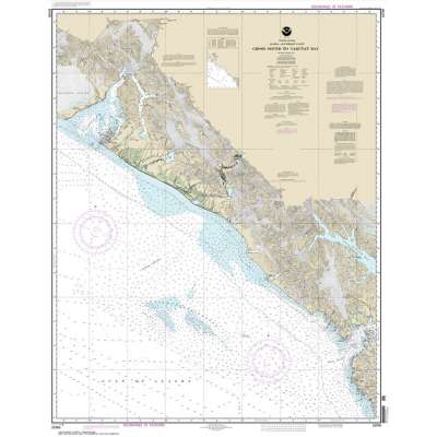 HISTORICAL NOAA Chart 16760: Cross Sound to Yakutat Bay