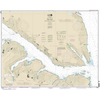 NOAA Chart 17338: Peril Str.-Hoonah Snd. to Chatham Str.