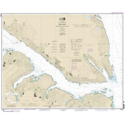 HISTORICAL NOAA Chart 17338: Peril Str.-Hoonah Snd. to Chatham Str.