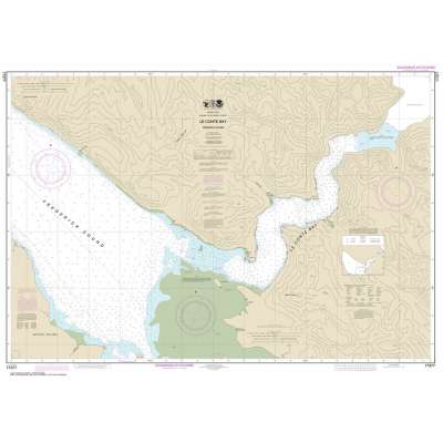 HISTORICAL NOAA Chart 17377: Le Conte Bay