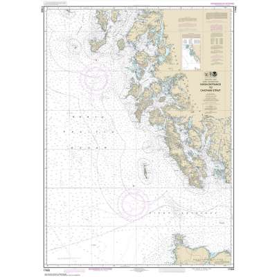 NOAA Chart 17400: Dixon Entrance to Chatham Strait