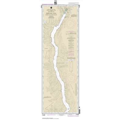 HISTORICAL NOAA Chart 17425: Portland Canal-North of Hattie Island