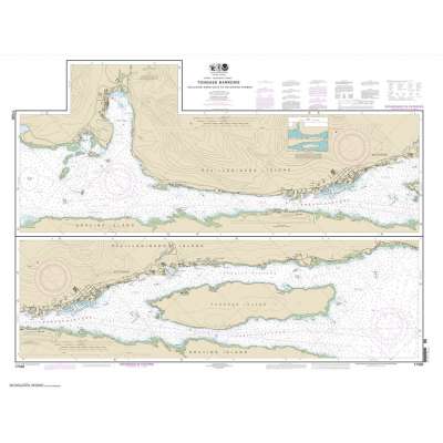 Alaska NOAA Charts :NOAA Chart 17430: Tongass Narrows