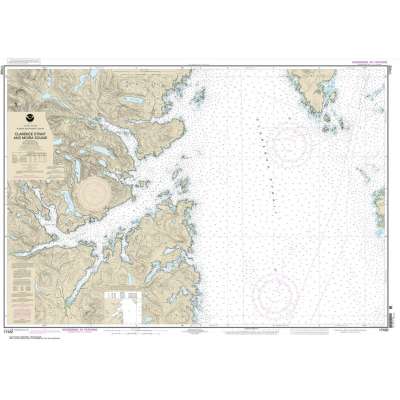 NOAA Chart 17432: Clarence Strait and Moira Sound