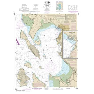 NOAA Chart 18424: Bellingham Bay;Bellingham Harbor