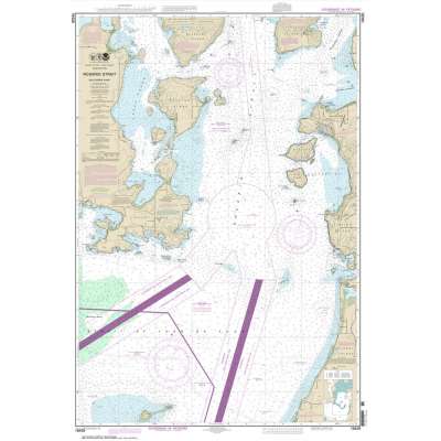 HISTORICAL NOAA Chart 18429: Rosario Strait-southern part