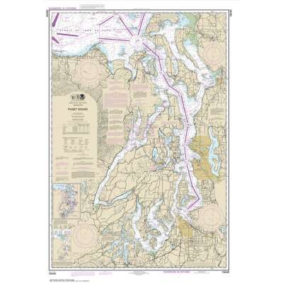 HISTORICAL NOAA Chart 18440: Puget Sound