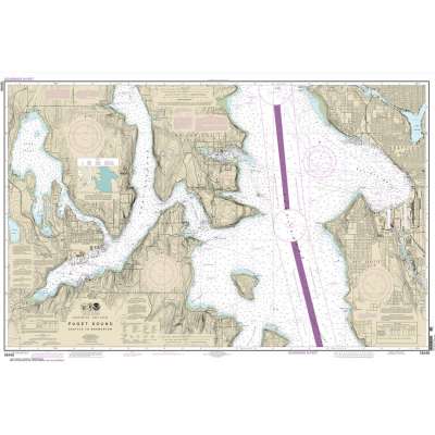 NOAA Chart 18449: Puget Sound-Seattle to Bremerton